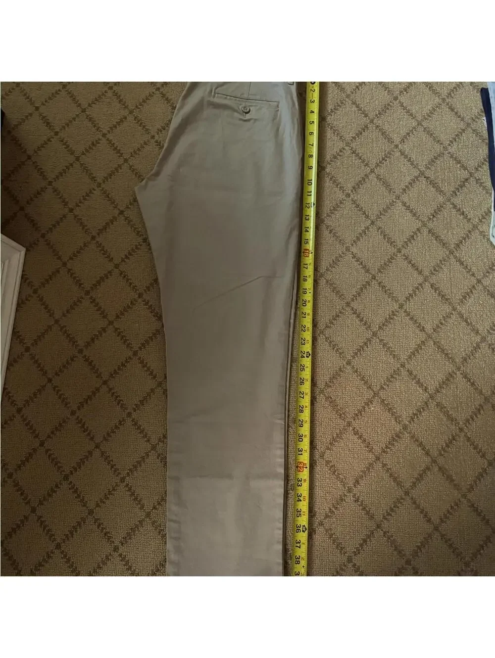 Vintage J.Crew Flex Chino Sutton Straight fit khaki pants 34x32